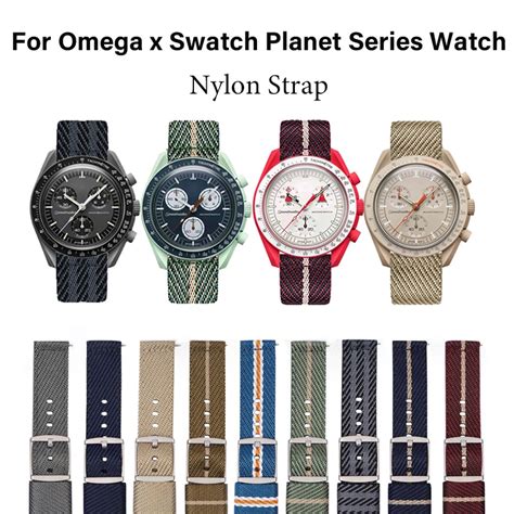 omega swatch watch bands|20mm Swatch Omega wristband.